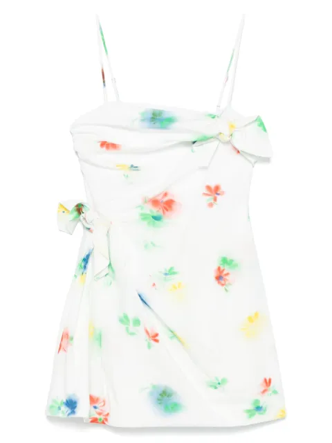 MSGM cotton mini dress White 3842MDA31257350