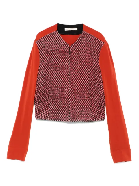Balenciaga Pre-Owned 2010s tweed jacket Orange BA250NM