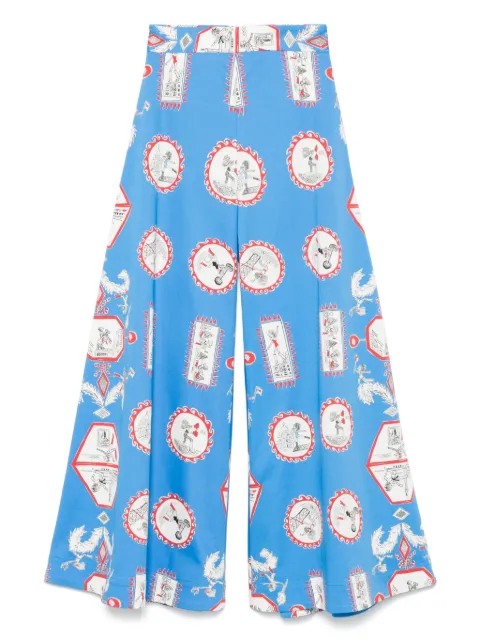 Rianna + Nina palazzo trousers Blue TERPP