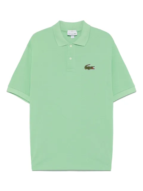 Lacoste logo-patch polo shirt Green PH2751