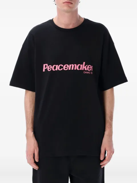 Peacemaker Oamc Flower T-shirt Black PCM1OT02GJE002