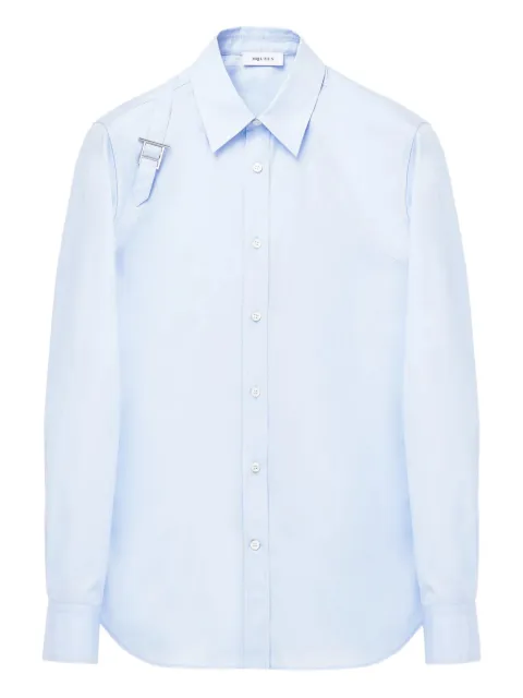 Alexander McQueen Harness shirt Blue 828259QNAAX