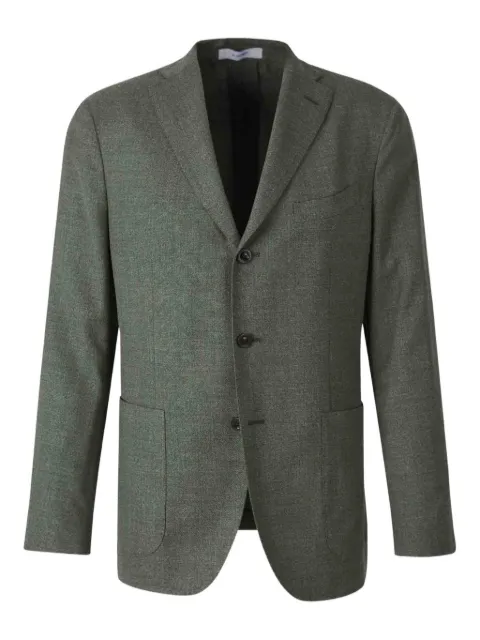 Boglioli wool blazer Green N2902ESA0534SA0534