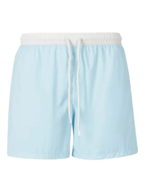 Fedeli contrast-trim swim shorts Blue TAHITI8UE00335AIRSTOPBICOLORE