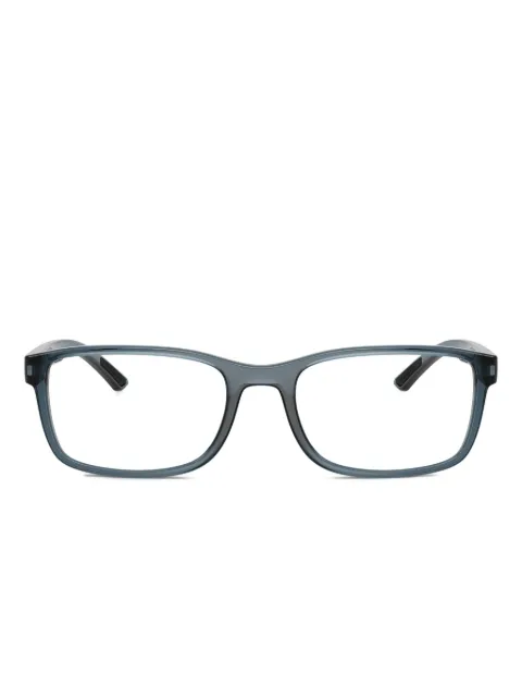 Prada Linea Rossa rectangle-frame glasses Blue PS06RV