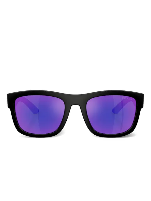 Prada Linea Rossa square-frame sunglasses Black PS01ZS