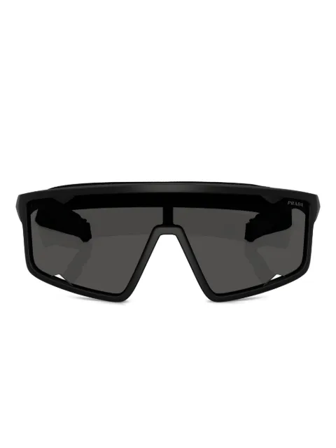 Prada Linea Rossa oversize-frame sunglasses Black PSA03S