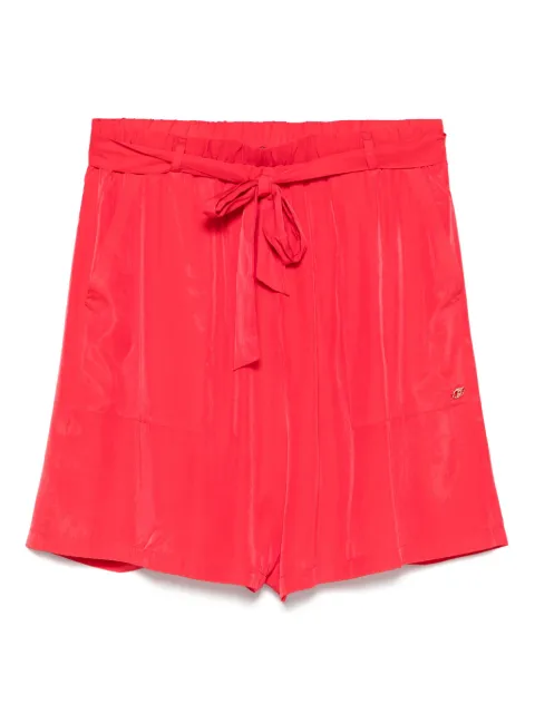 LIU JO logo-plaque shorts Red VA5172T2920