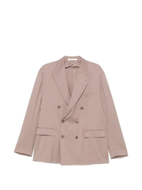 Tagliatore double-breasted peak-lapels blazer Neutrals 1SNY10BPE070119
