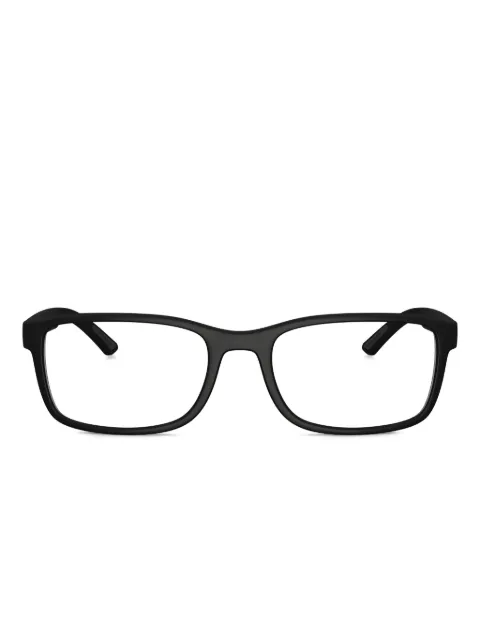 Prada Linea Rossa rectangle-frame glasses Black PS06RV