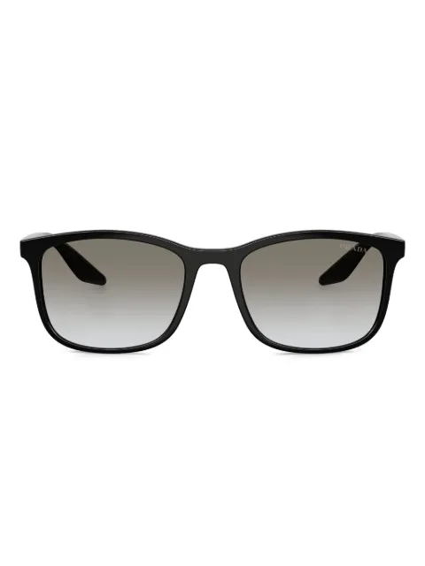 Prada Linea Rossa square-frame sunglasses Black PSA08S