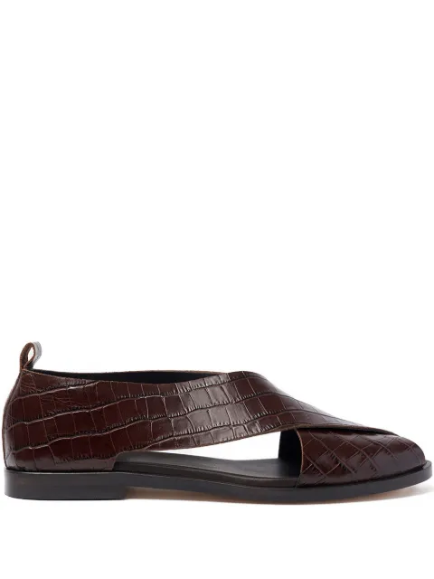 Scarosso Eros sandals Brown EROSSANDBRWCROC