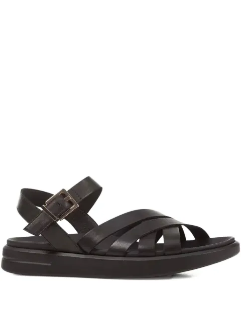 Geox Xand 2S leather sandals Black D35PAB00043