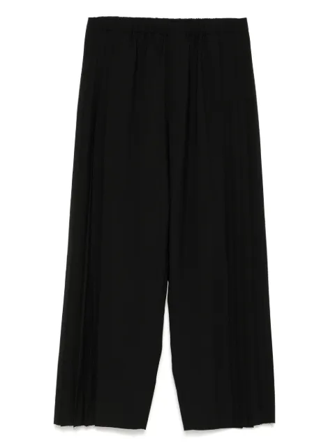Undercover pleated wide-leg trousers Black UP1E1501