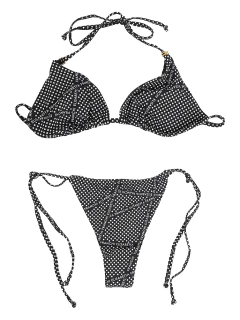 Elisabetta Franchi polka-dot bikini Black CS79M52E2