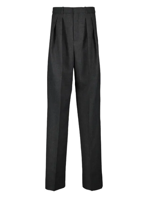 Saint Laurent wool trousers Grey 824389Y5K32