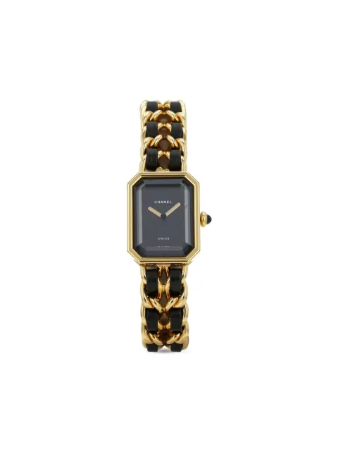 CHANEL Pre-Owned 1990 Première XL 26mm Black 418787