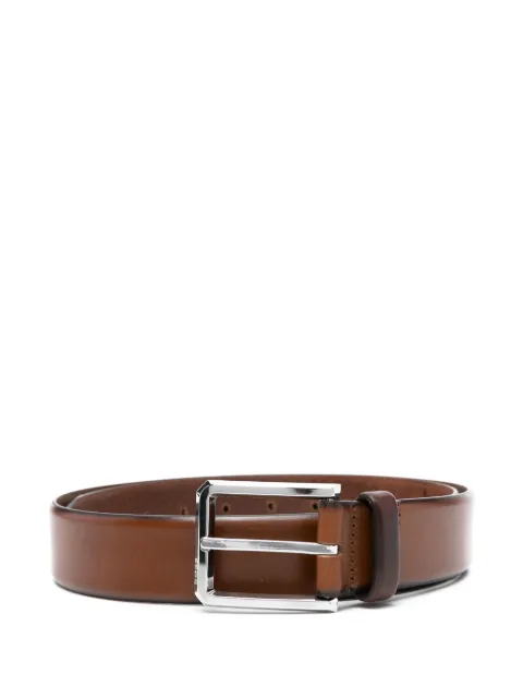 BOSS branded-buckle belt Brown 50537174