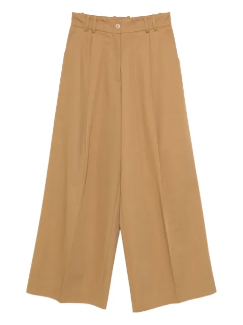 P.A.R.O.S.H. pleated trousers Brown CEDROD232464