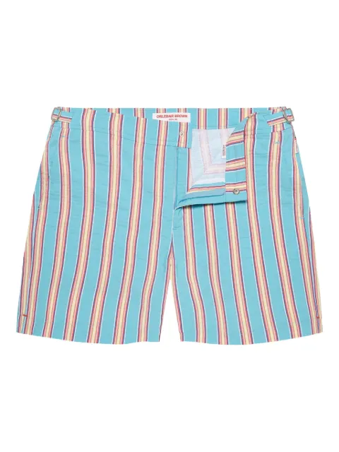 Orlebar Brown Bulldog striped swim shorts Blue 280713