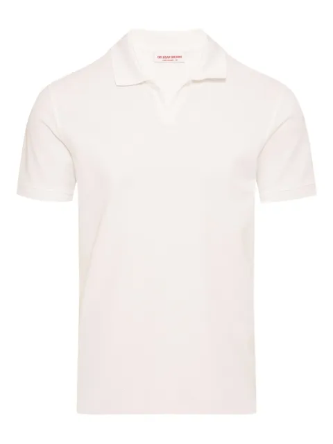 Orlebar Brown Bruno polo shirt White 280660