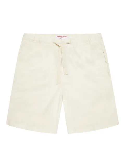 Orlebar Brown elasticated drawstring shorts White 280711