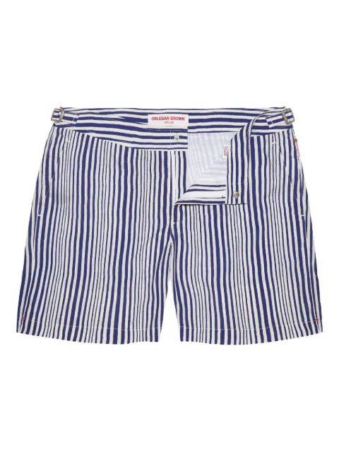 Orlebar Brown Bulldog striped swim shorts Blue 280735