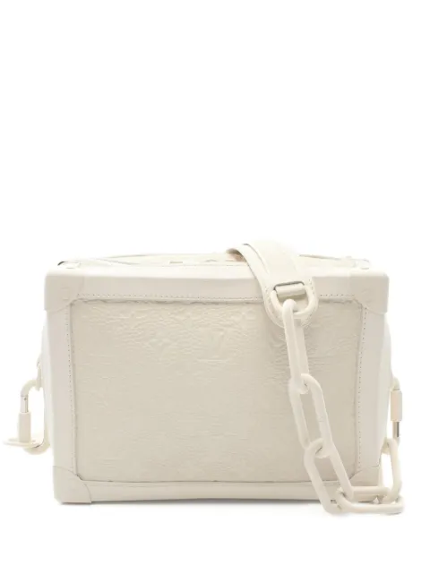 Louis Vuitton Pre-Owned 2019s Monogram Trunk shoulder bag White 971281DU0139