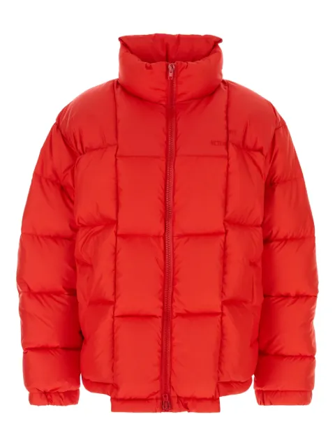 VETEMENTS quilted long-sleeves puffer jacket Red UA65JA103R