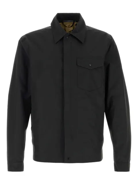 Ten C Bonded utility-pocket overshirt Black 25CTCUC11003006554