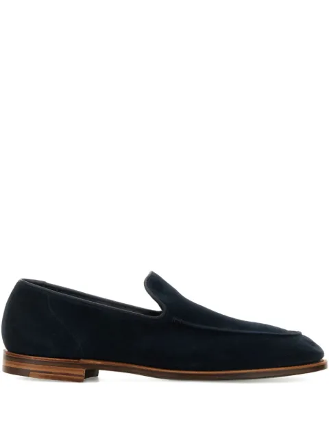Crockett & Jones Salcombe suede loafers Blue 20210AS04L7