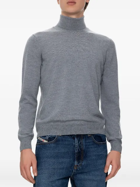 Barba turtleneck wool sweater Grey 1429055557