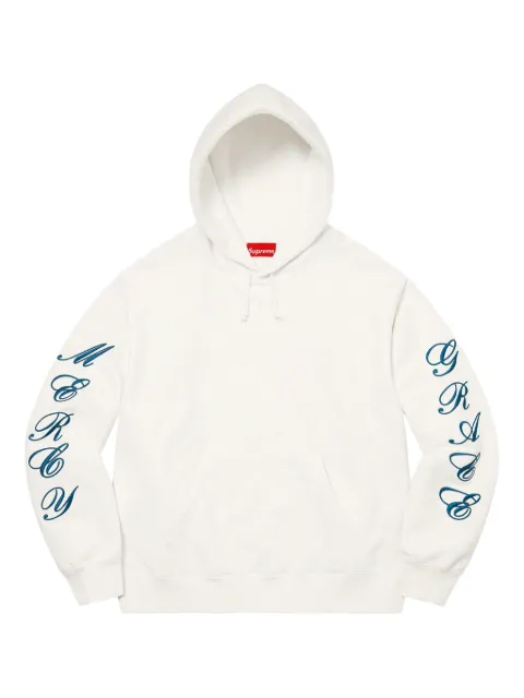 Supreme Patches Spiral "SS23 - White" hoodie White SU25273