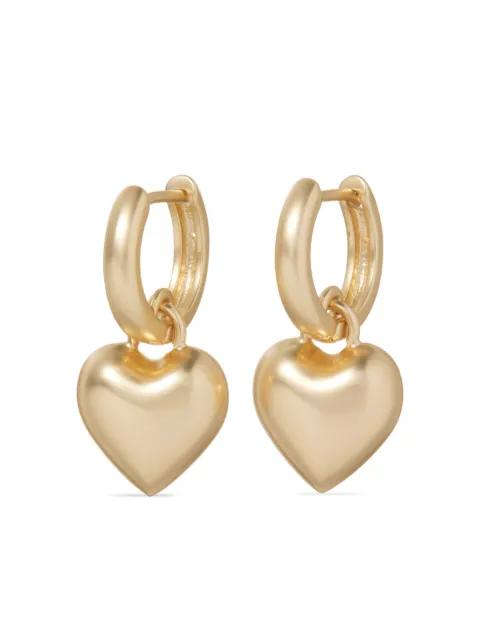 Roxanne Assoulin The Itsy Bitsy heart-charm hoop earrings Gold RXSU25E124