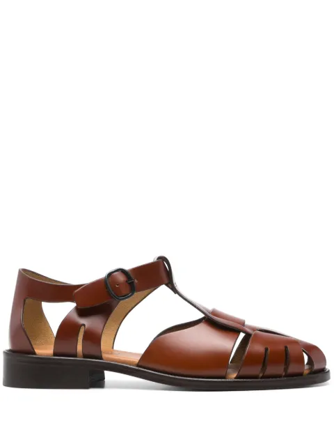 Hereu Pesca sandals Brown WFPESC098