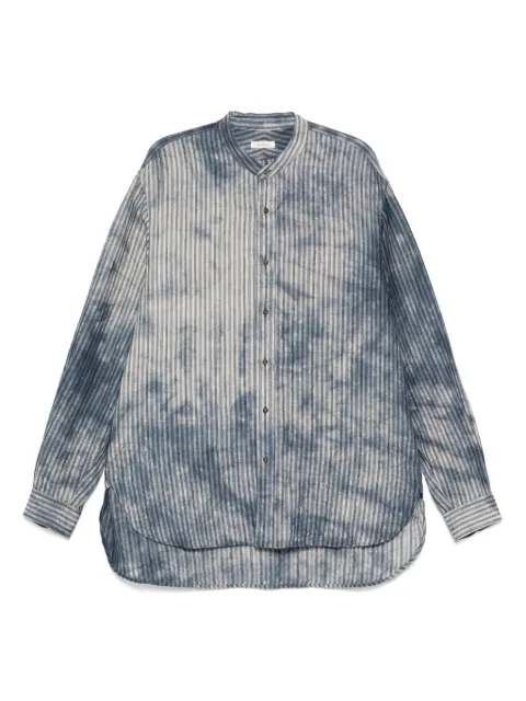 CALMLENCE striped shirt Blue SHIRT01BU