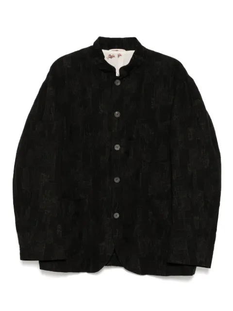 CALMLENCE single-breasted blazer Black JACKET023