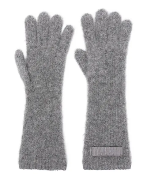 Jacquemus Les gants Gros Grain gloves Grey ACU00668AK00227