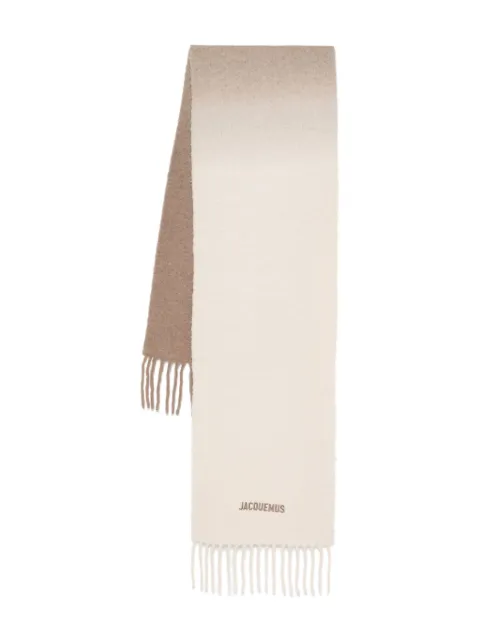 Jacquemus Moisson scarf Neutrals ACU00574AOT4032
