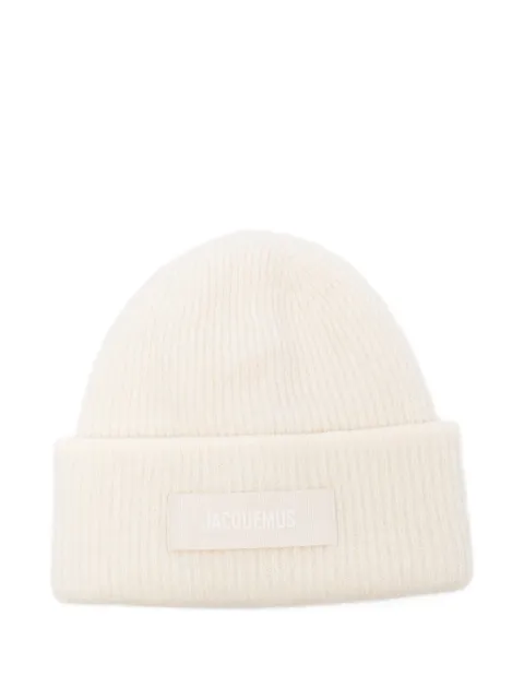 Jacquemus The Gros Grain beanie White ACU00666AK00227