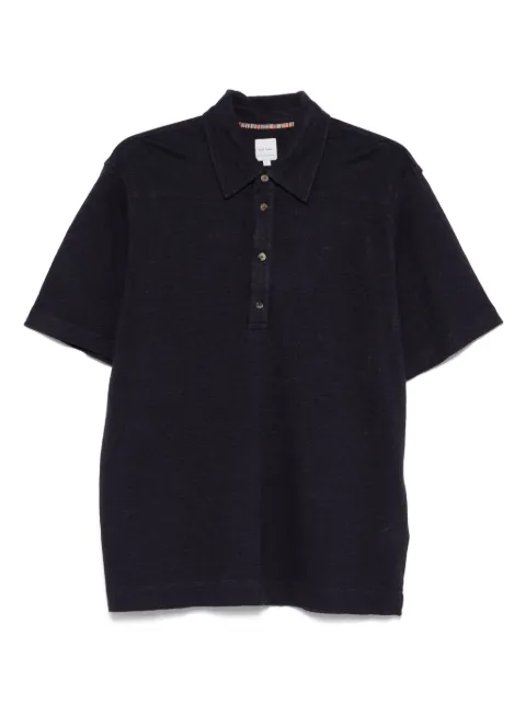 Paul Smith linen polo shirt Blue M1R446ZP01764
