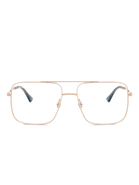 Ray-Ban Ari rectangle glasses Gold RX3758V3094