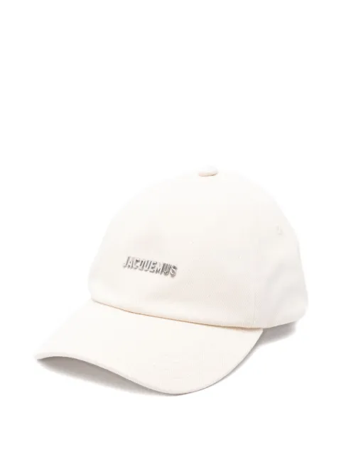 Jacquemus The Gadjo logo-plaque baseball cap Neutrals ACU00670AW00092