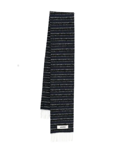 Jacquemus striped scarf Blue ACU00774AK00289