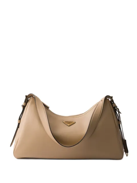 Prada large Aimée shoulder bag Neutrals 1BC228VLVM2CYS