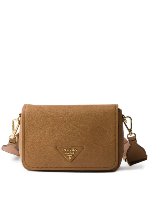 Prada leather shoulder bag Brown 1BD314V7NO2DKV