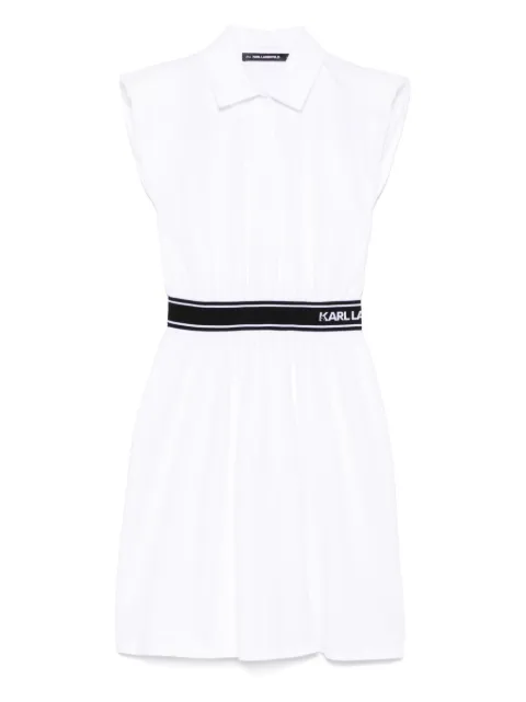 Karl Lagerfeld polo mini dress White A2W13038