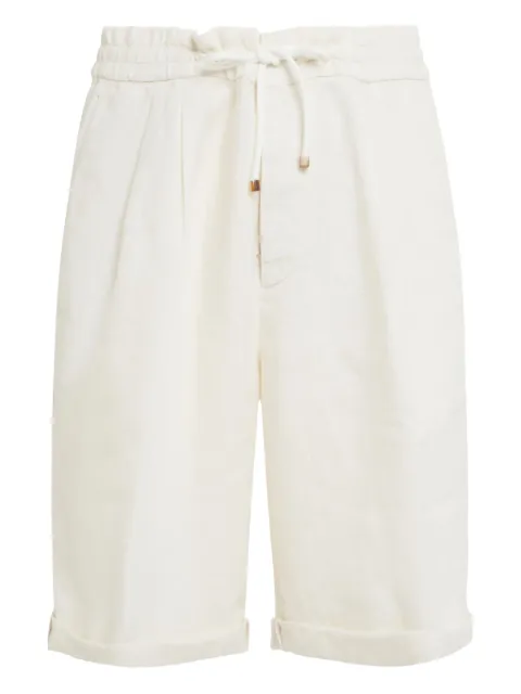 Brunello Cucinelli linen bermuda shorts White M243DU0020C5797