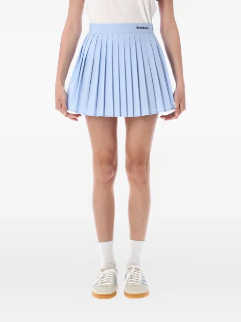 Sporty & Rich Serif Logo Anae skirt Blue SK018612300BL59233