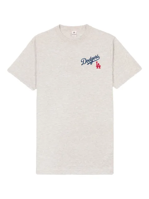Sporty & Rich logo-print cotton t-shirt Grey TO043627666GY03
